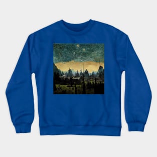 Starry Night in Kashyyyk Crewneck Sweatshirt